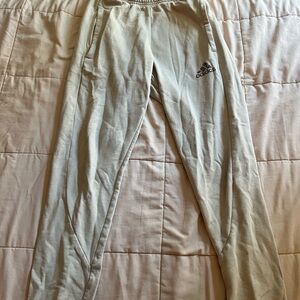 Adidas Joggers - cream, size xs